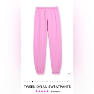 🩷 KatieJNyc TWEEN DYLAN SWEATPANTS